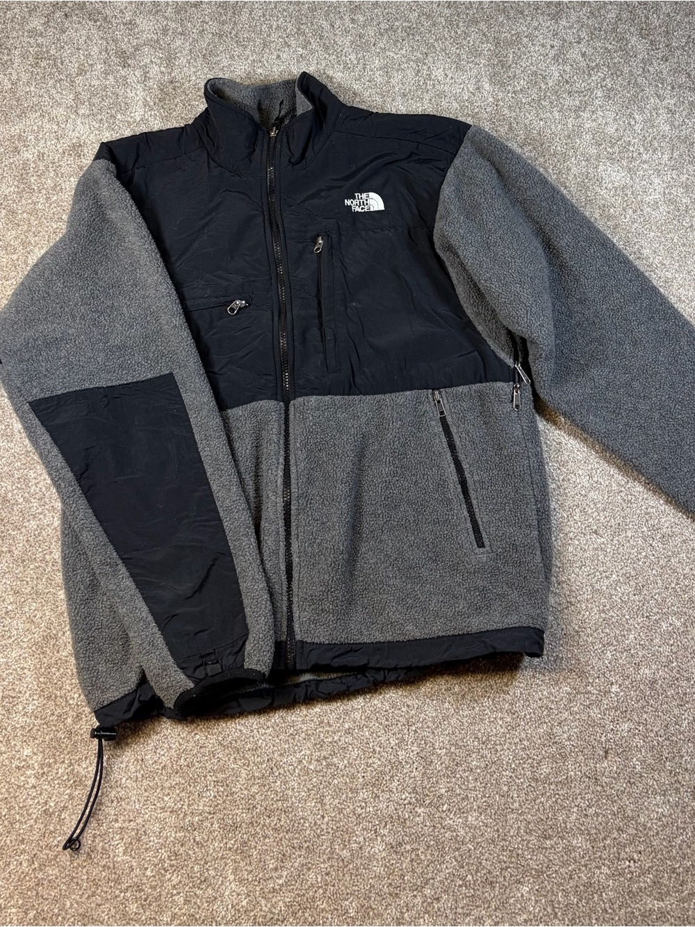 The North Face Men’s Black & Gray Performance Fleece Jacket
